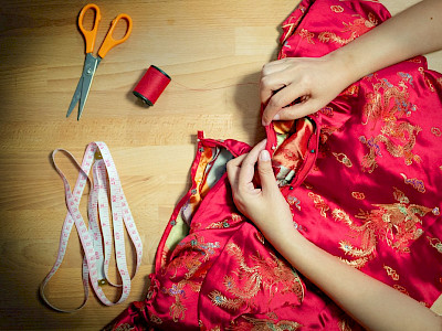 Jalavilla - Korjausompelu